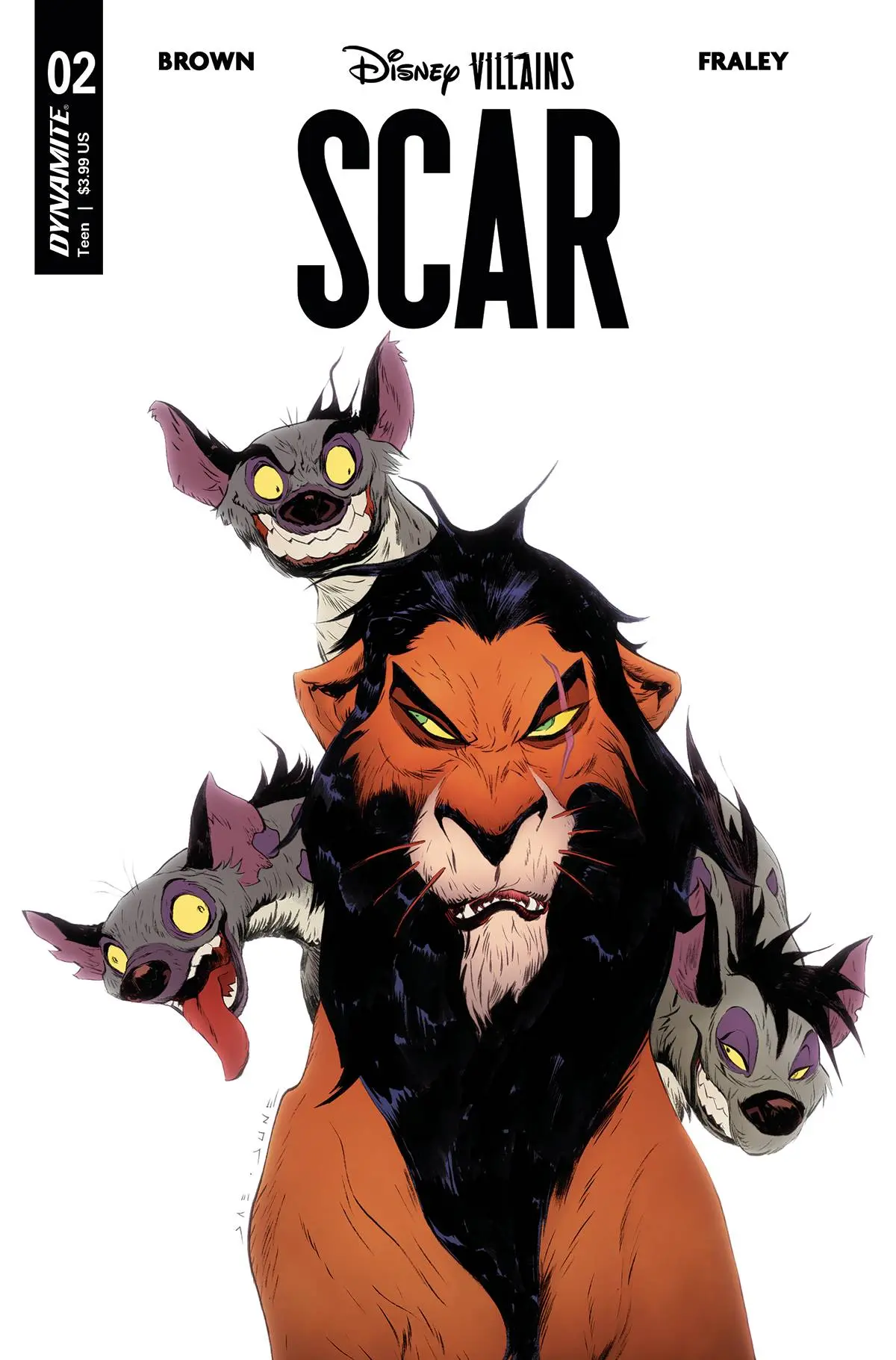 Disney Villains Scar #2 Cvr Q Foc Lee 1
