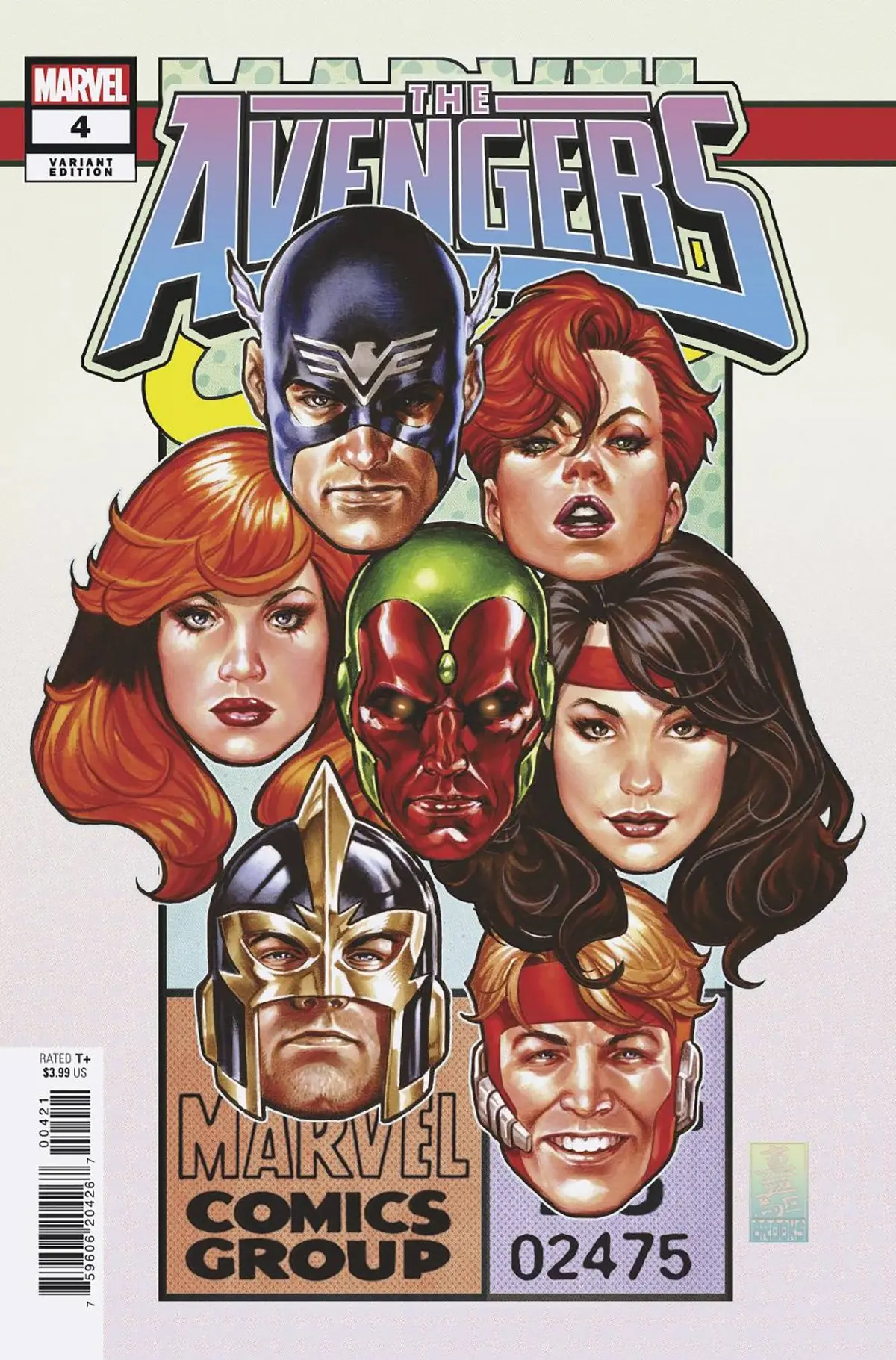 Avengers #4 Mark Brooks Corner Box Variant 1