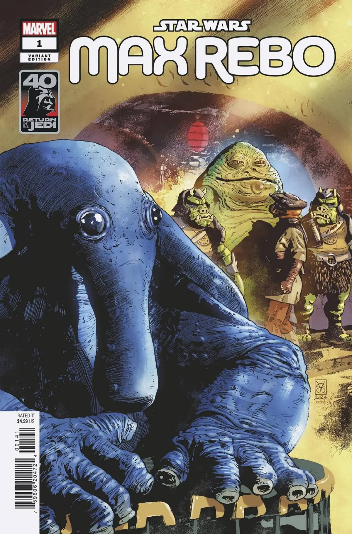Star Wars Return Of Jedi Max Rebo #1 Valerio Giangiordano Variant 1