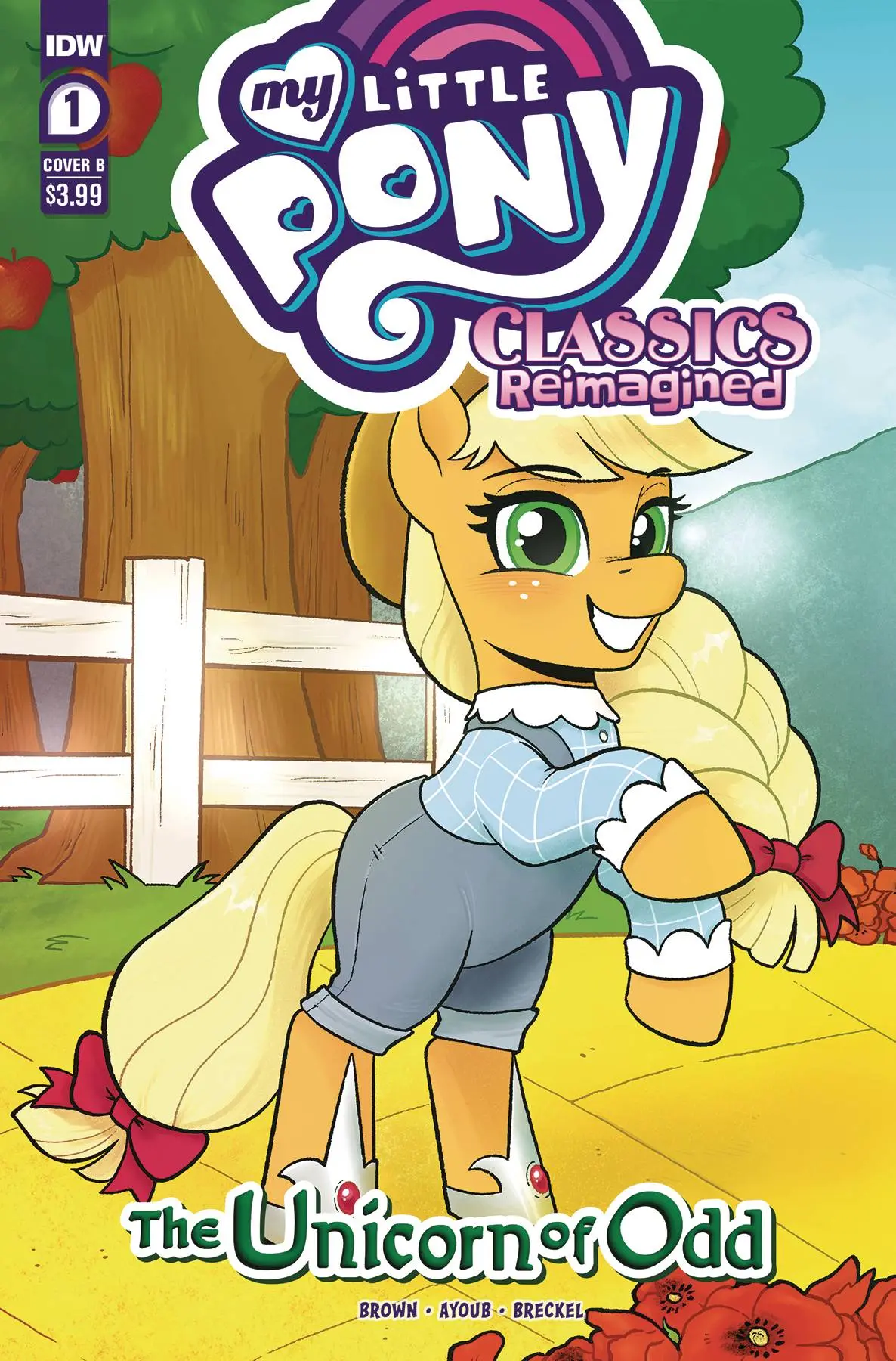 Mlp Classics Reimagined Unicorn Of Odd #1 Cvr B Easter 1
