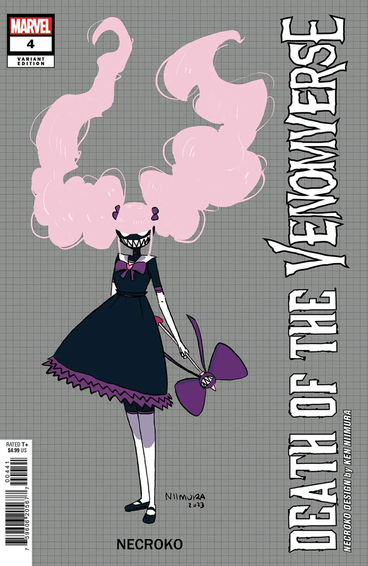 Death Of Venomverse #4 (Of 5) Ken Niimura Design Var 1