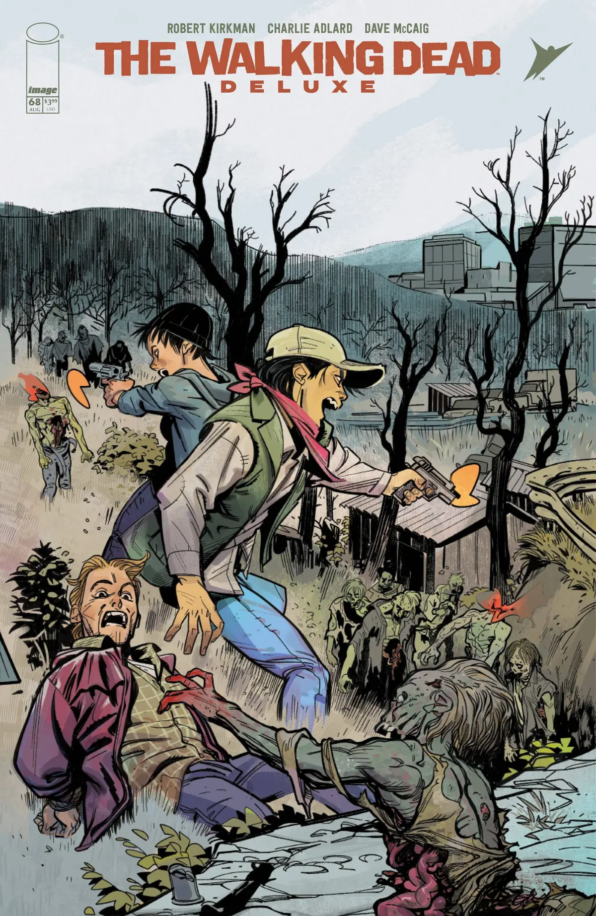 Walking Dead Dlx #68 Cvr C Hughes (Mr) 1
