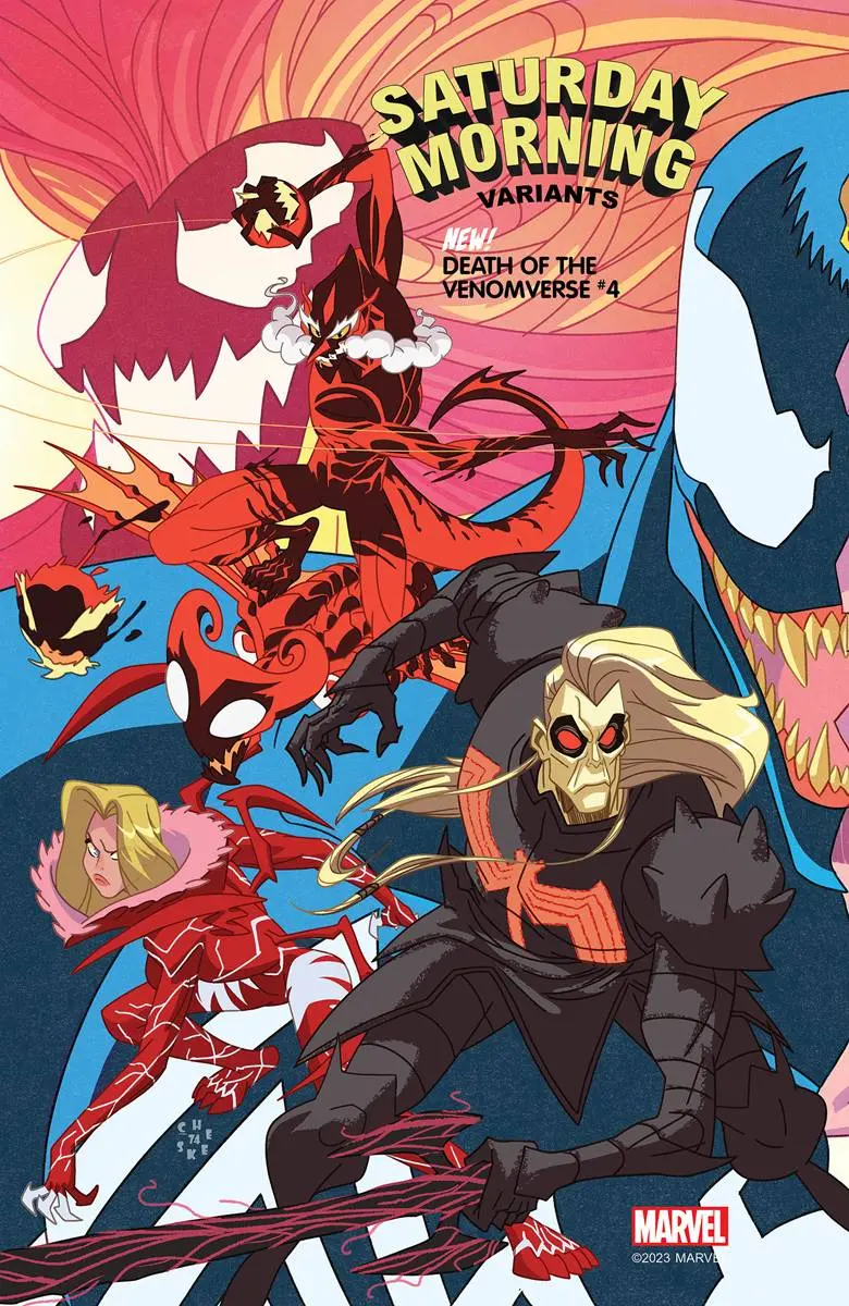Death Of Venomverse #4 (Of 5) Galloway Saturday Morning Var 1