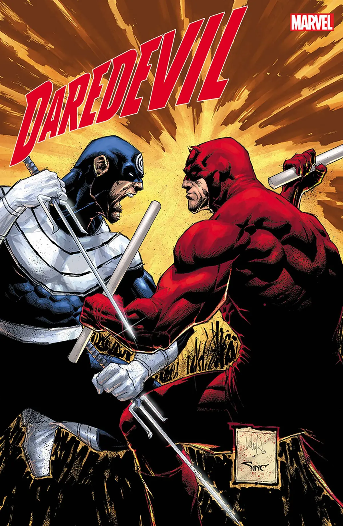Daredevil #1 Whilce Portacio Bullseye Var 1