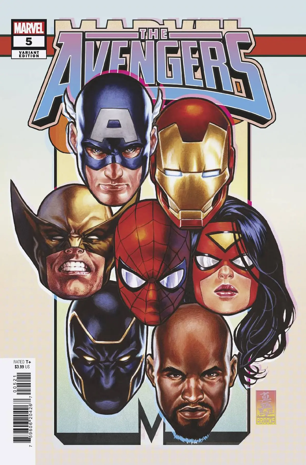 Avengers #5 Mark Brooks Corner Box Variant 1