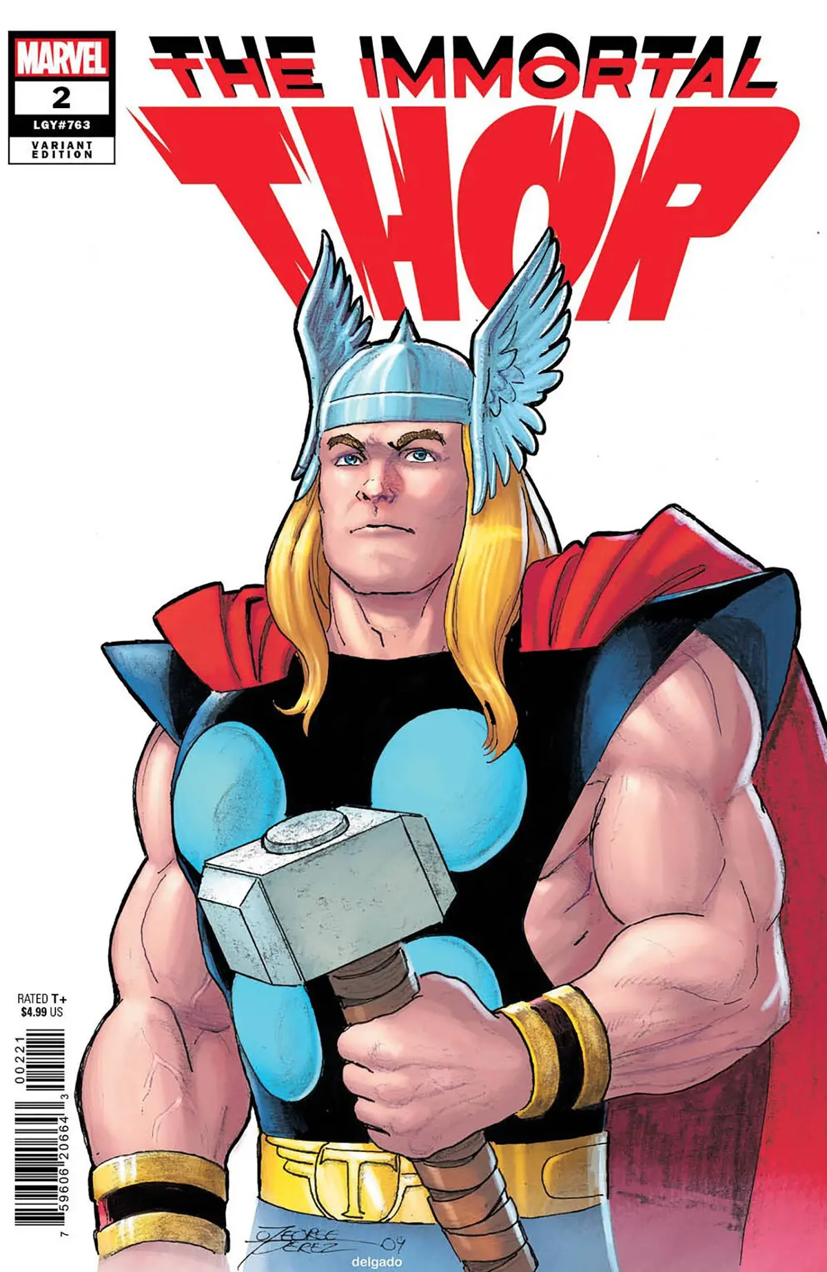 Immortal Thor #2 George Perez Variant 1