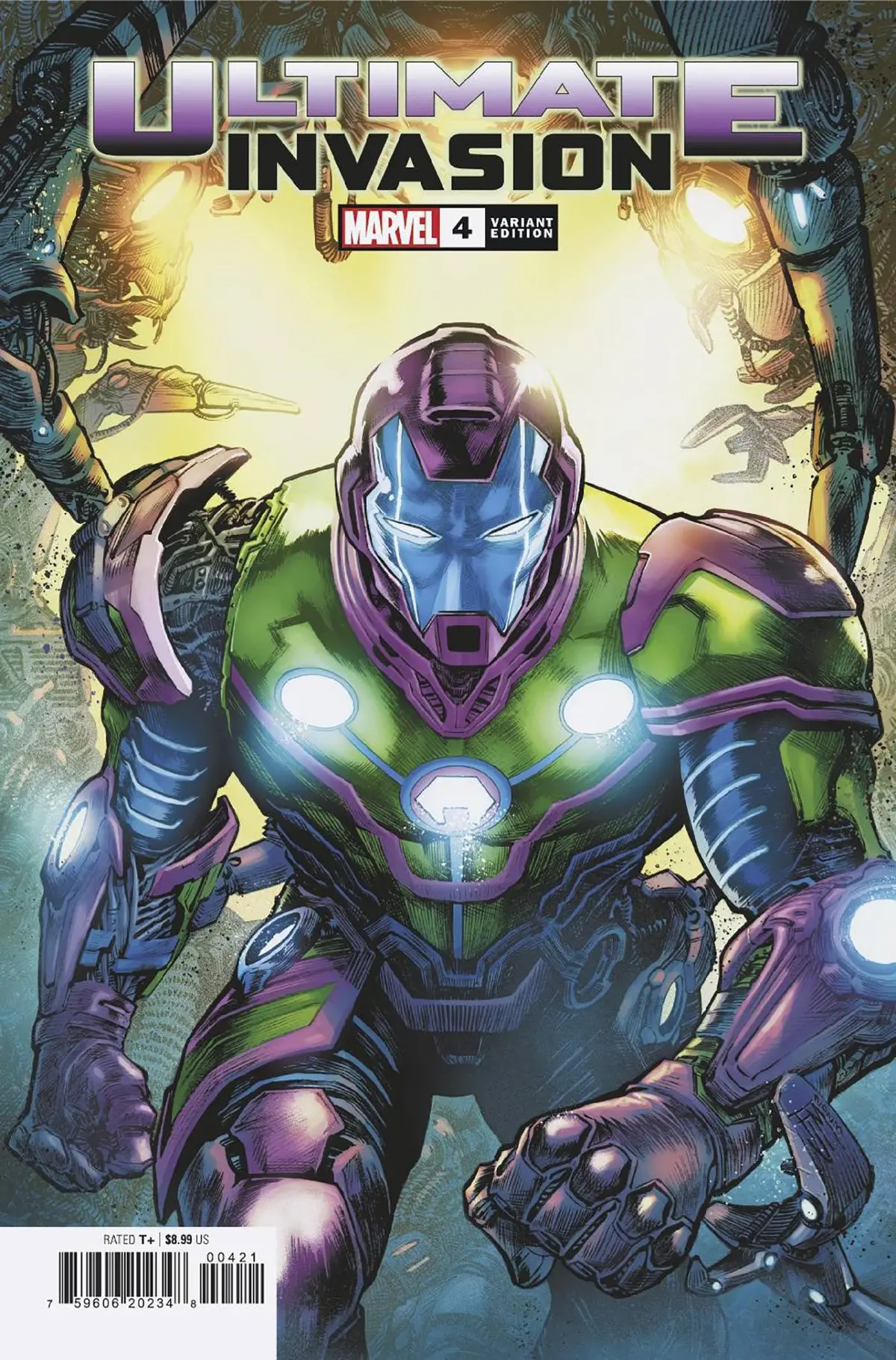 Ultimate Invasion #4 Francis Manapul Variant 1
