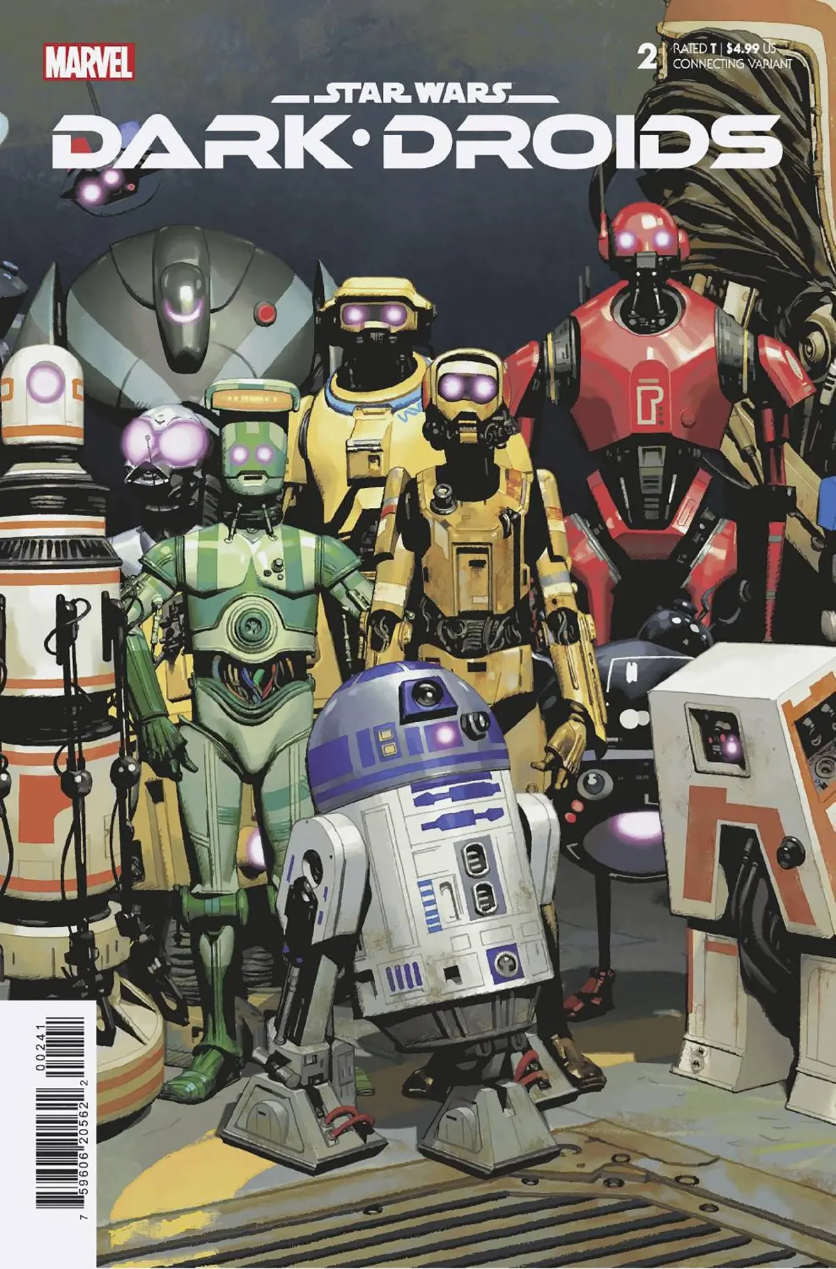 Star Wars Dark Droids #2 Josemaria Casanovas Droids Connecting Variant [Dd] 1