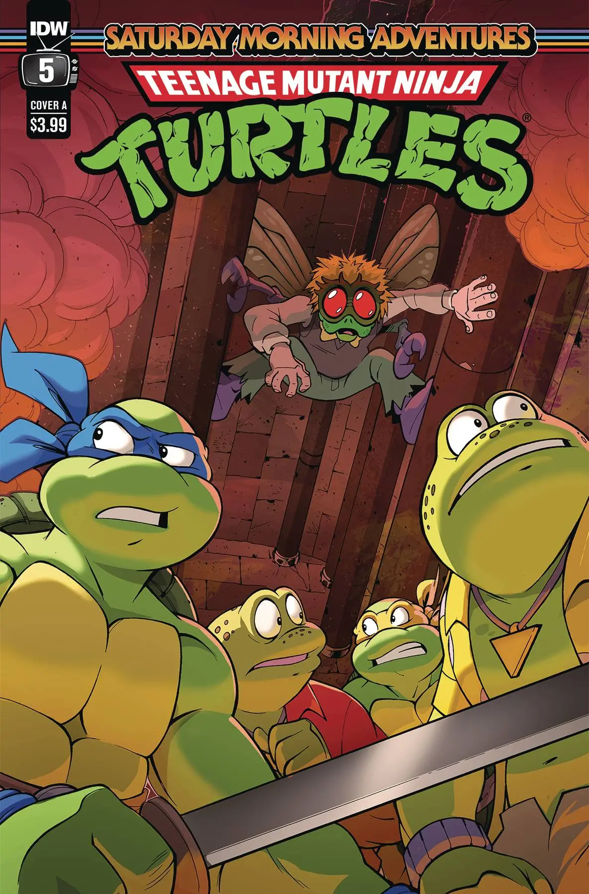Tmnt Saturday Morning Adv 2023 #5 Cvr A Lawrence 1