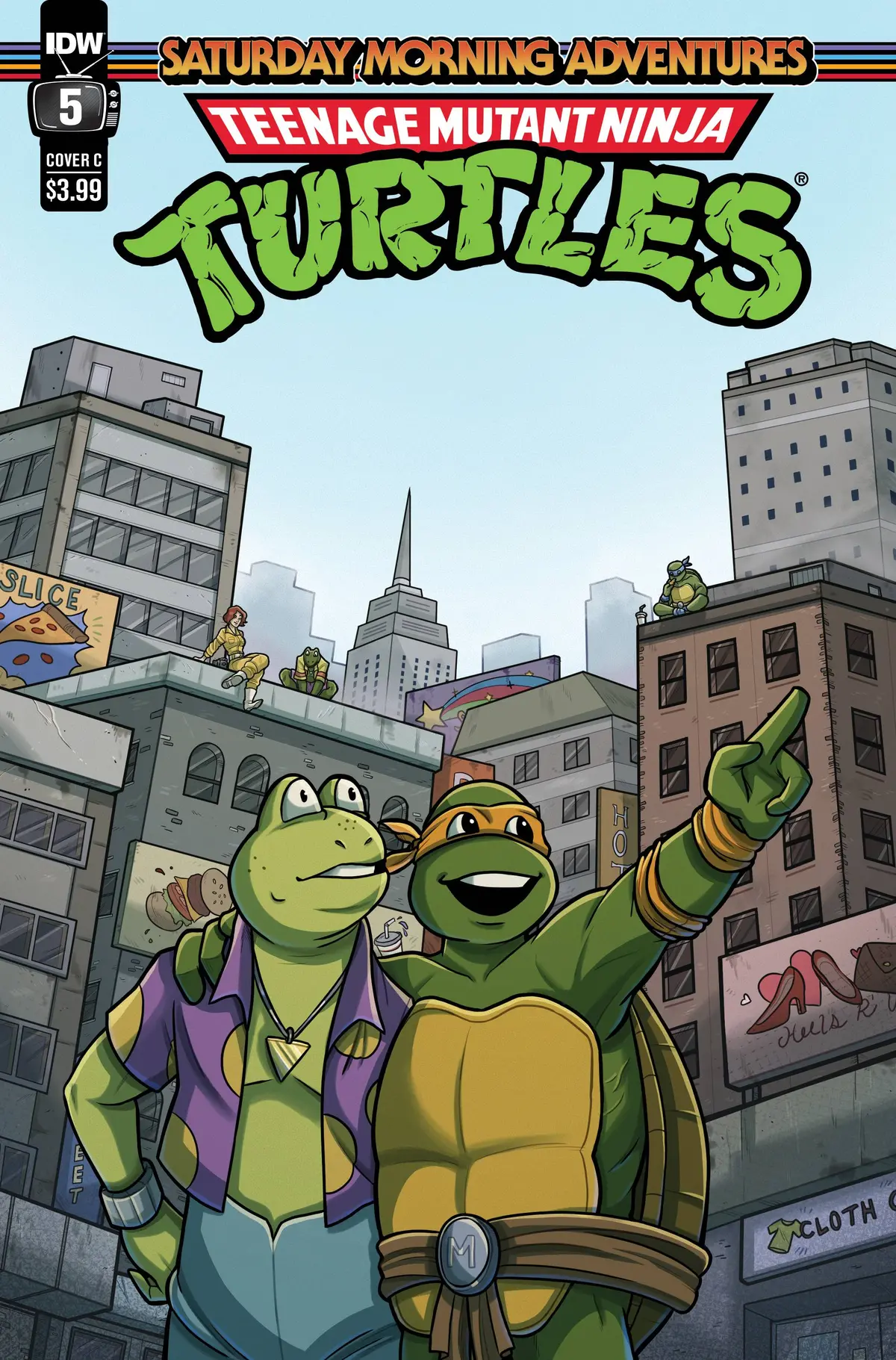 Tmnt Saturday Morning Adv 2023 #5 Cvr C Suntrup 1