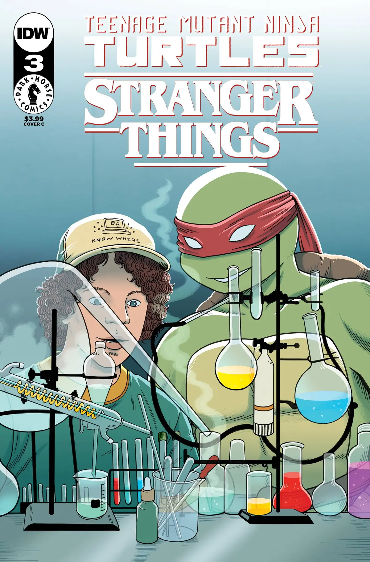Tmnt X Stranger Things #3 Cvr C Woodall 1