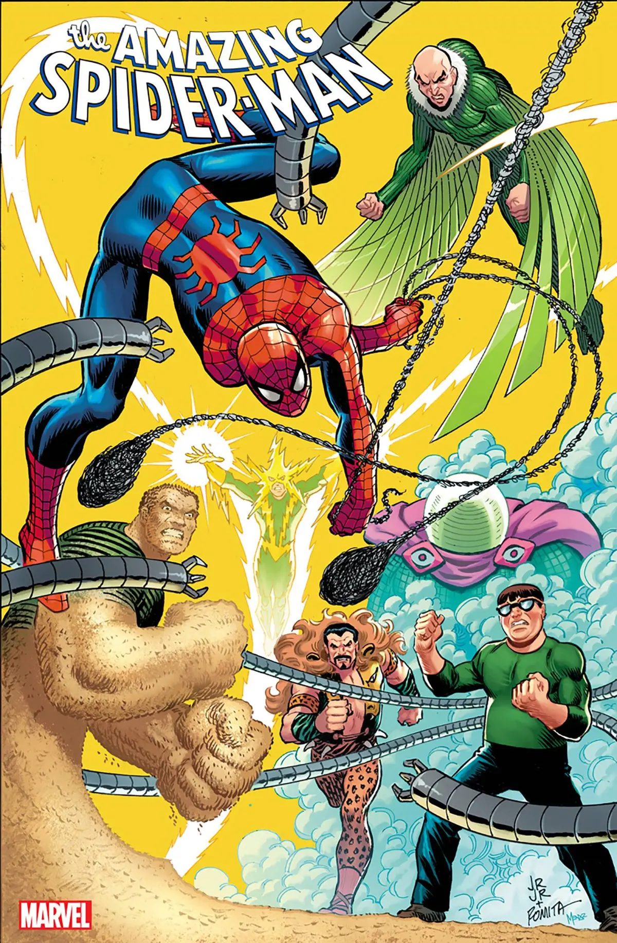 Amazing Spider-Man #34 John Romita Jr John Romita Sr Var 1