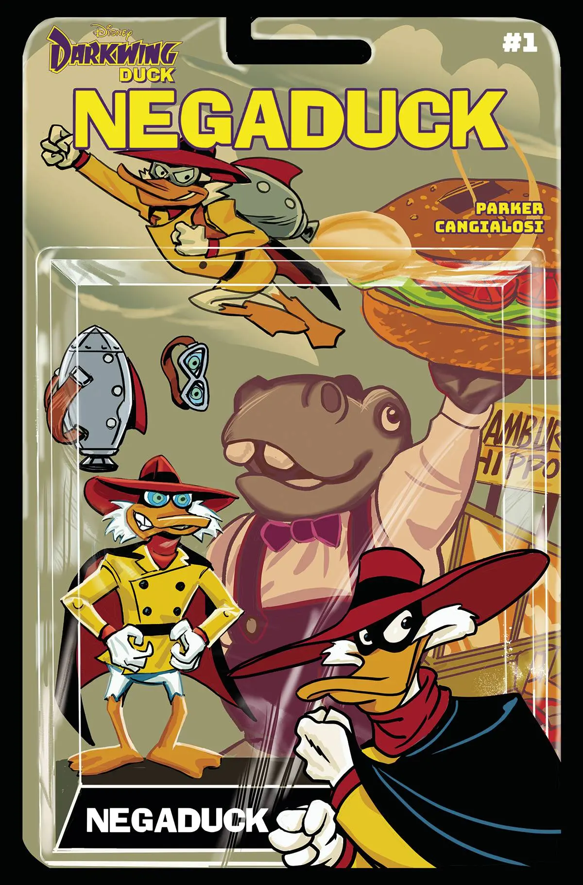 Negaduck #1 Cvr E Parker Action Figure 1