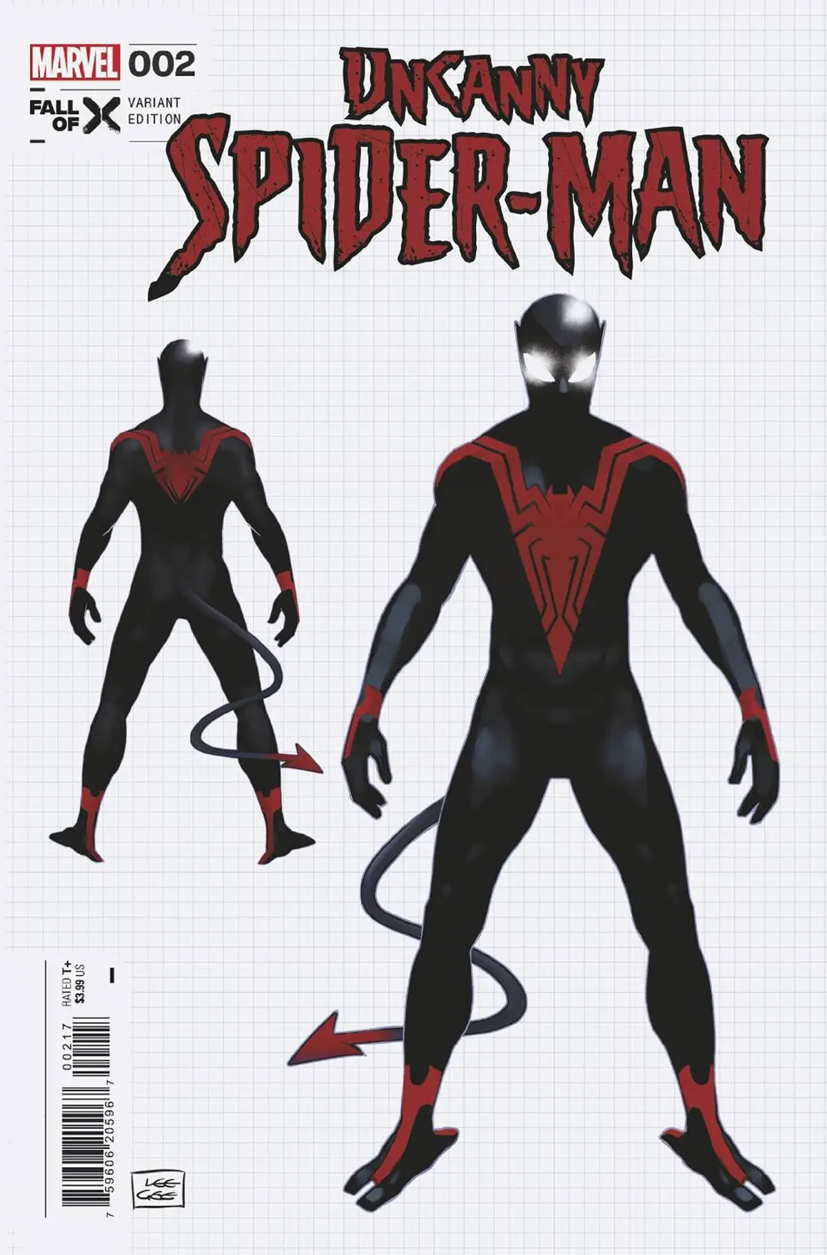 Uncanny Spider-Man 2 10 Copy Incv Lee Garbett Variant [Fall] 1