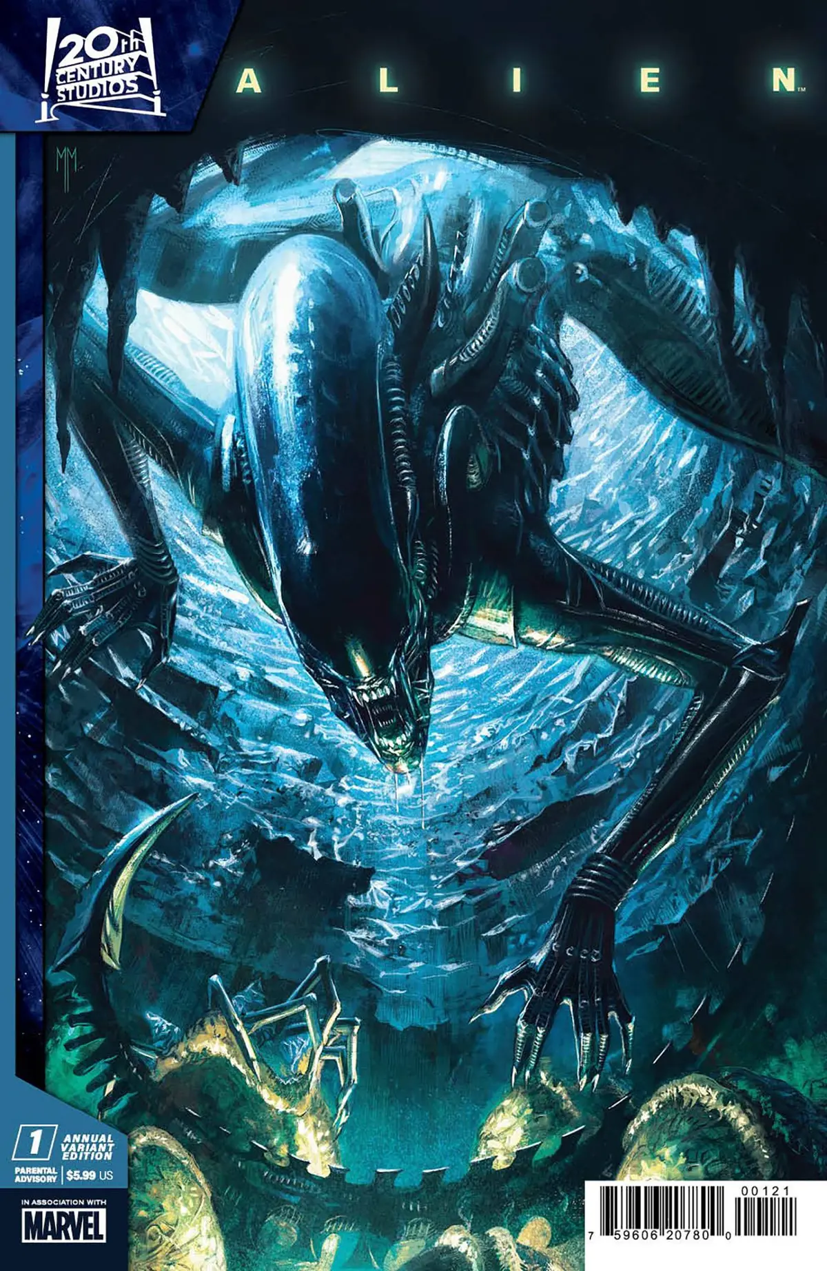 Alien Annual #1 Marco Mastrazzo Variant 1