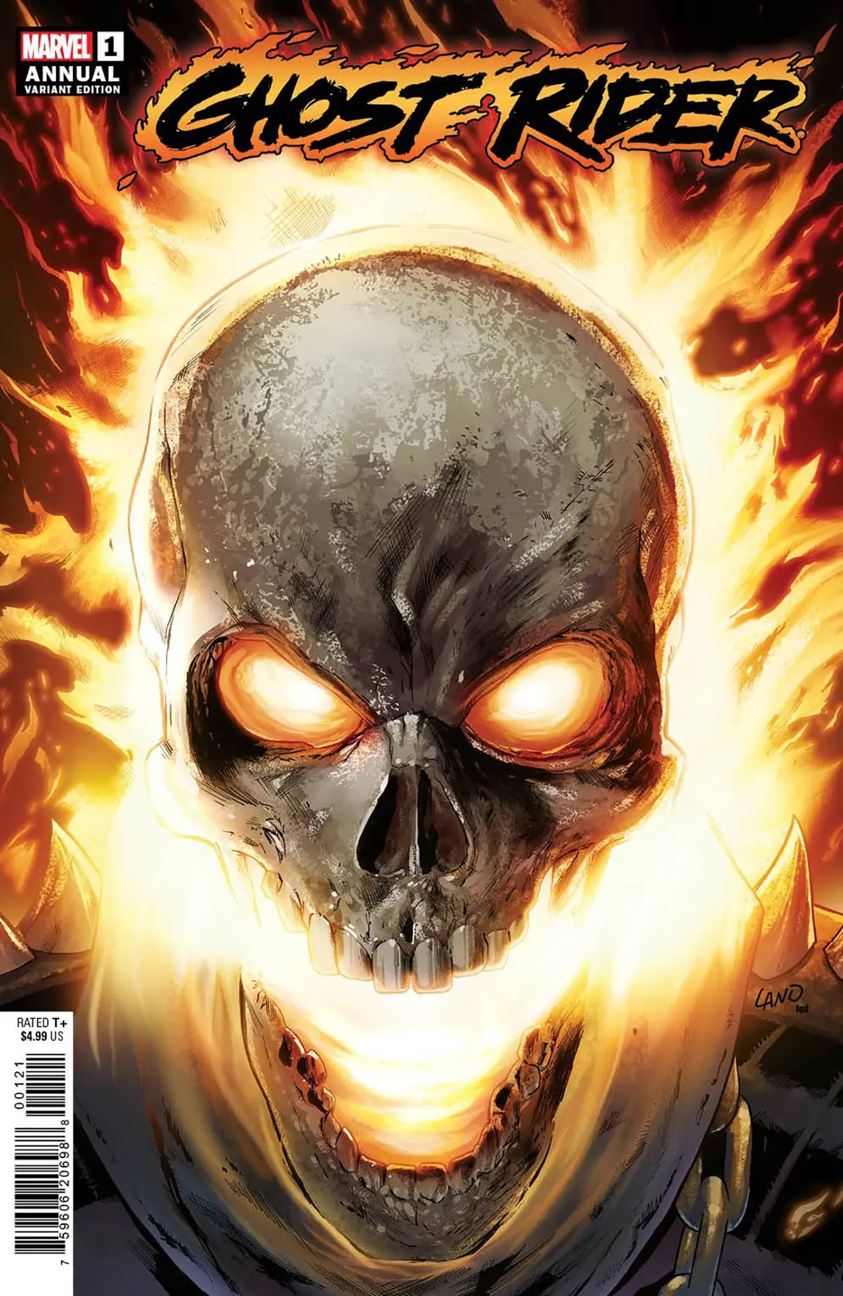 Ghost Rider Annual #1 Greg Land Variant 1