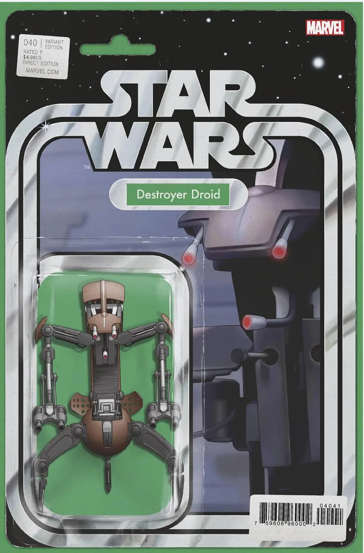 Star Wars #40 John Tyler Christopher Action Figure Variant 1