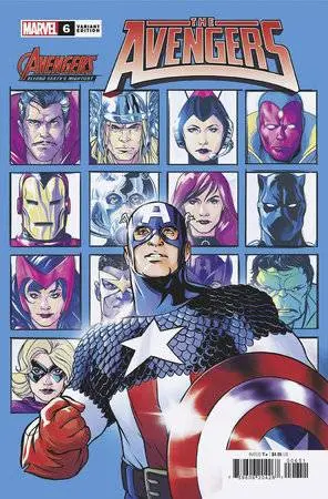 Avengers #6 James Kerrigan Avengers 60Th Variant 1