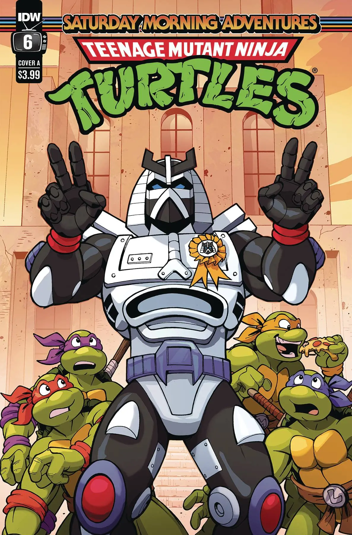 Tmnt Saturday Morning Adv 2023 #6 Cvr A Lawrence 1