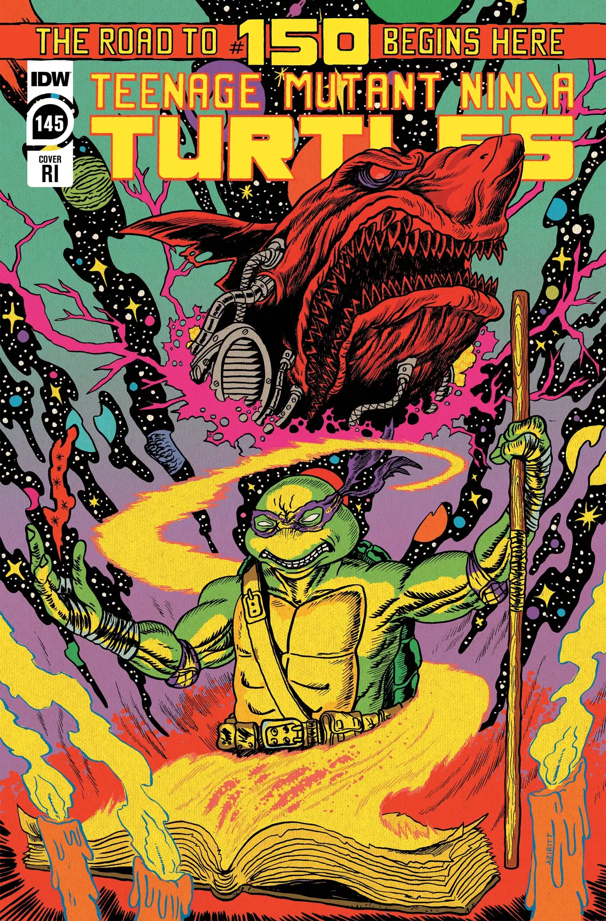 Tmnt Ongoing #145 Cvr C 10 Copy Incv Ziritt 1