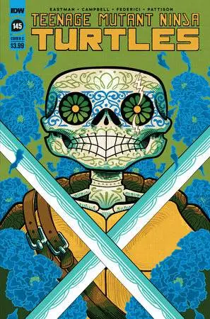 Tmnt Ongoing #145 Cvr F Dia De Los Muertos 1