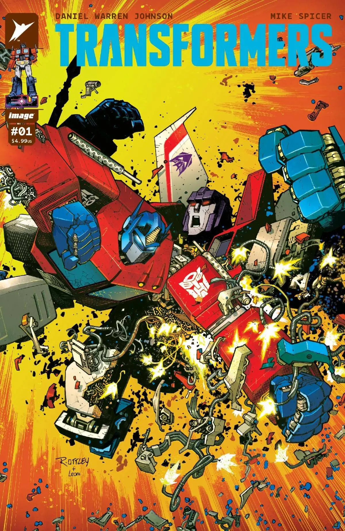 Transformers #1 Cvr D Ryan Ottley Var 1