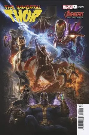 Immortal Thor #4 Mauro Cascioli Avengers 60Th Variant 1