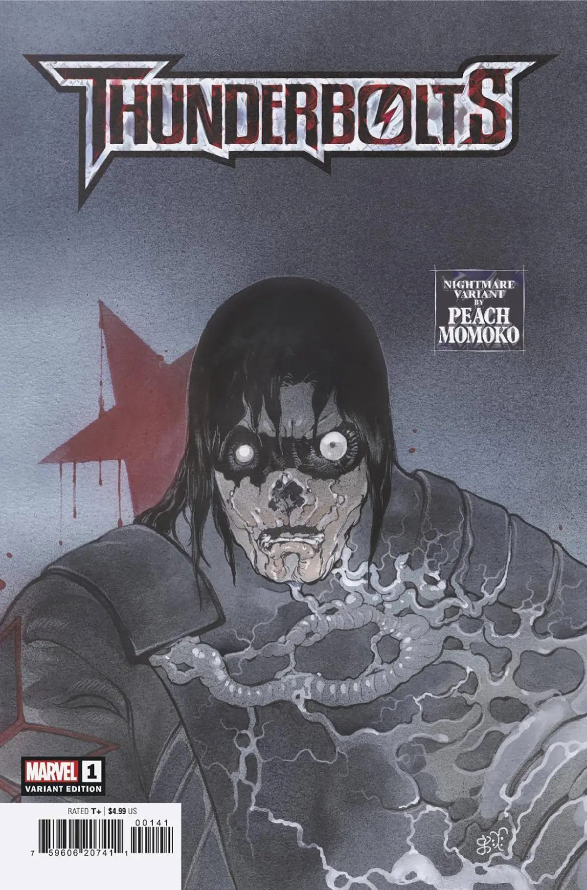 Thunderbolts #1 Peach Momoko Nightmare Variant 1