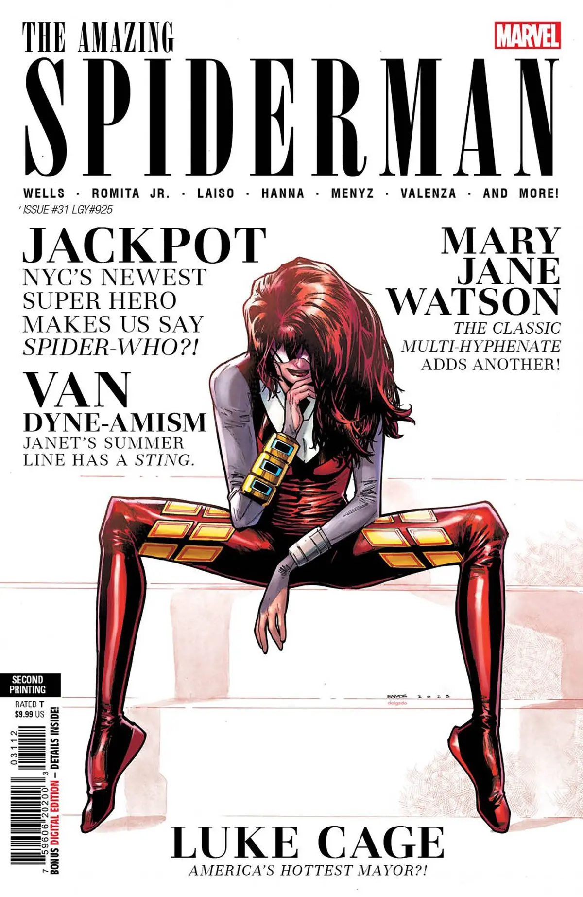 Amazing Spider-Man #31 2Nd Ptg Ramos Var 1