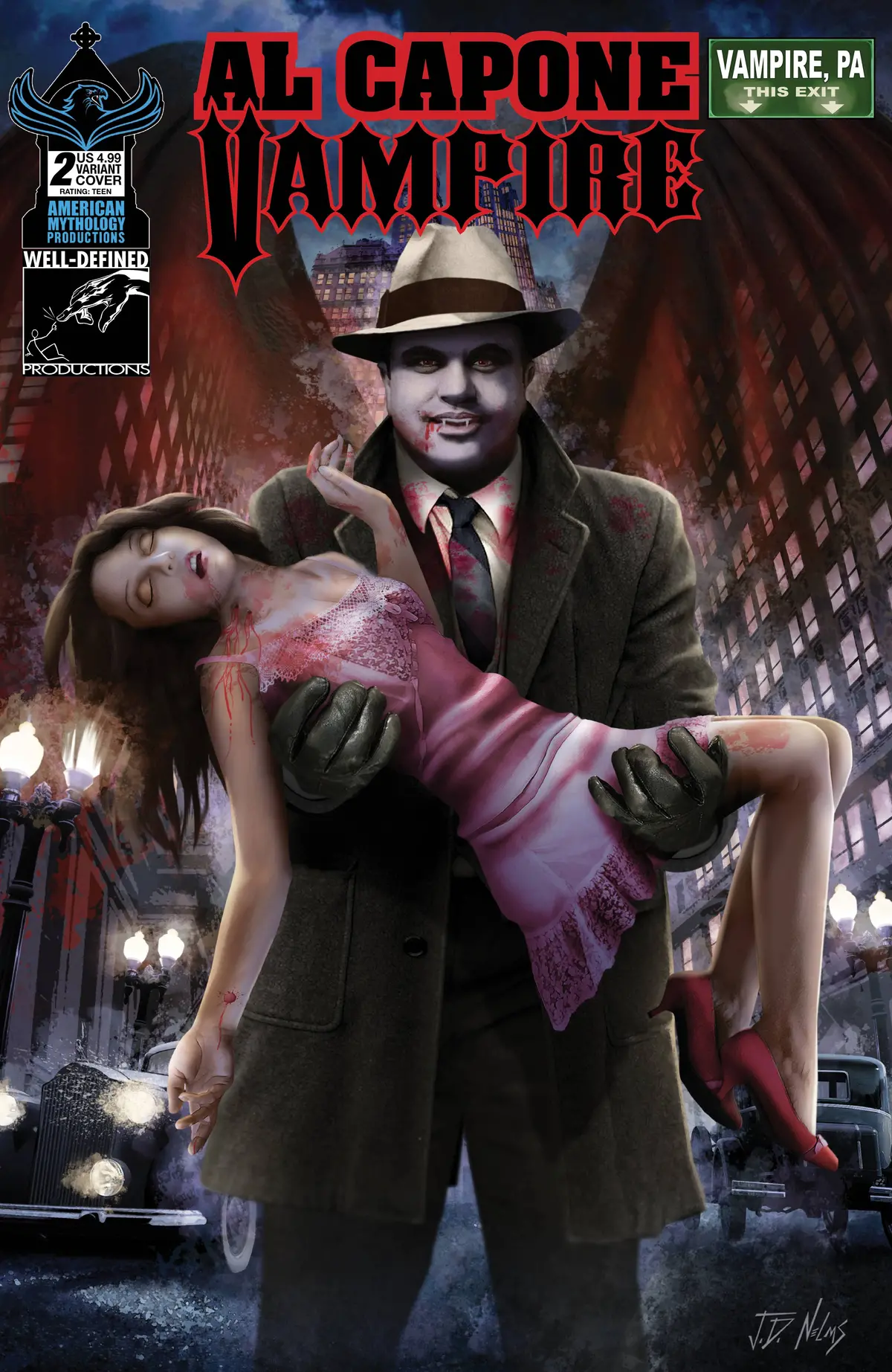 Al Capone Vampire #2 Cvr C Nelms 1