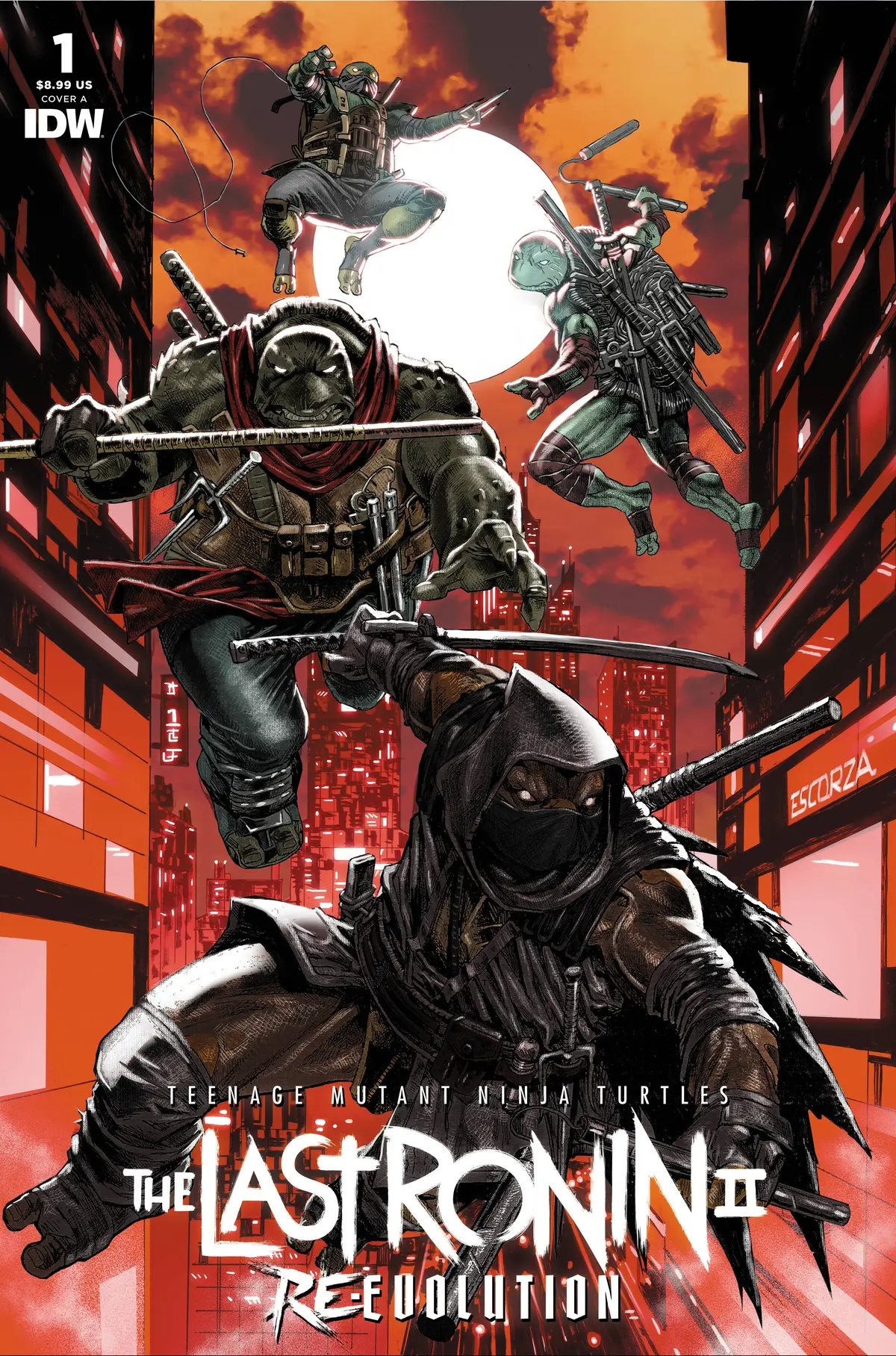 Tmnt The Last Ronin Ii Re Evolution #1 Cvr A Escorzas (Mr) 1