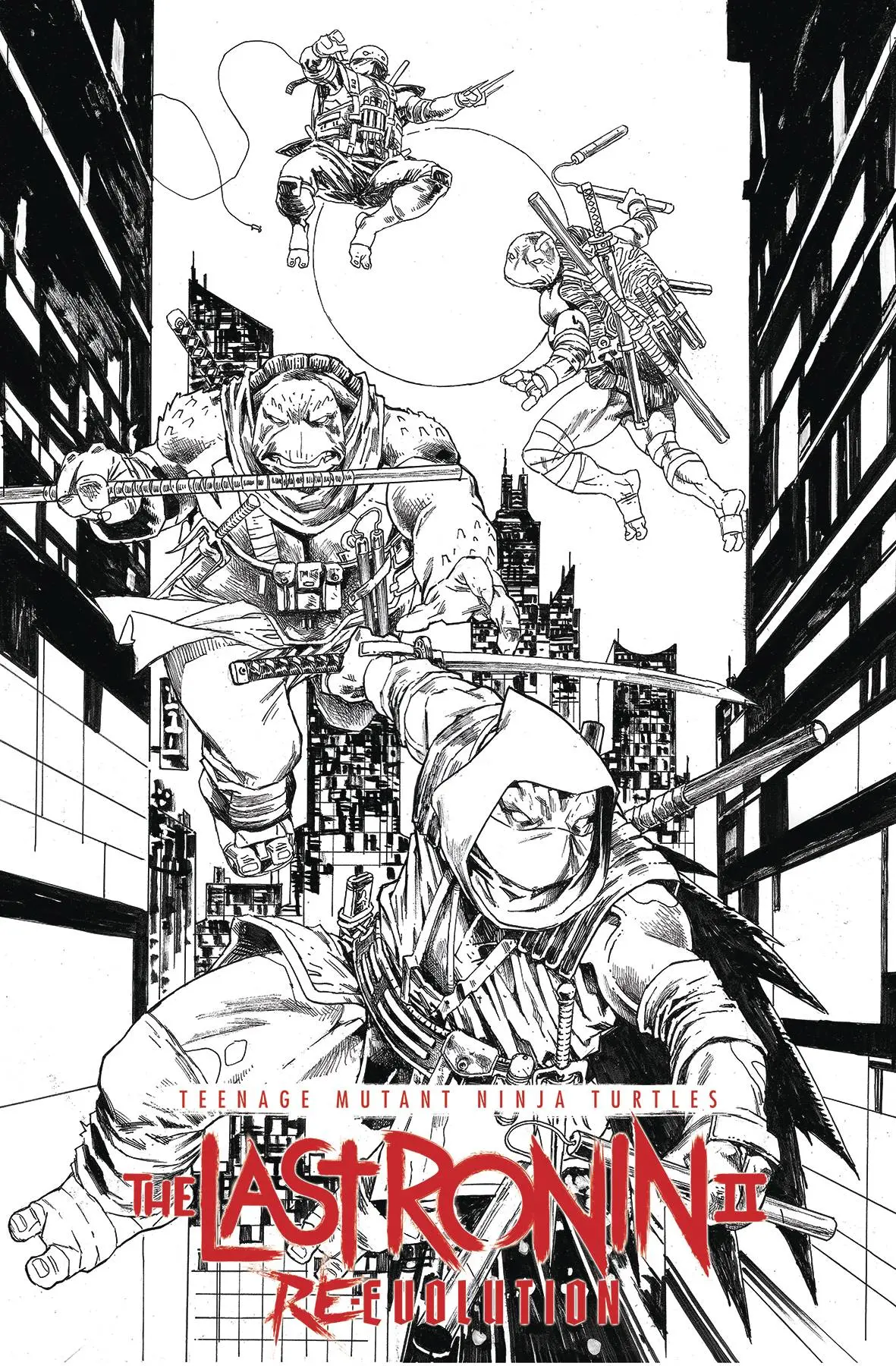 Tmnt The Last Ronin Ii Re Evolution #1 Cvr H 75 Copy Escorza 1