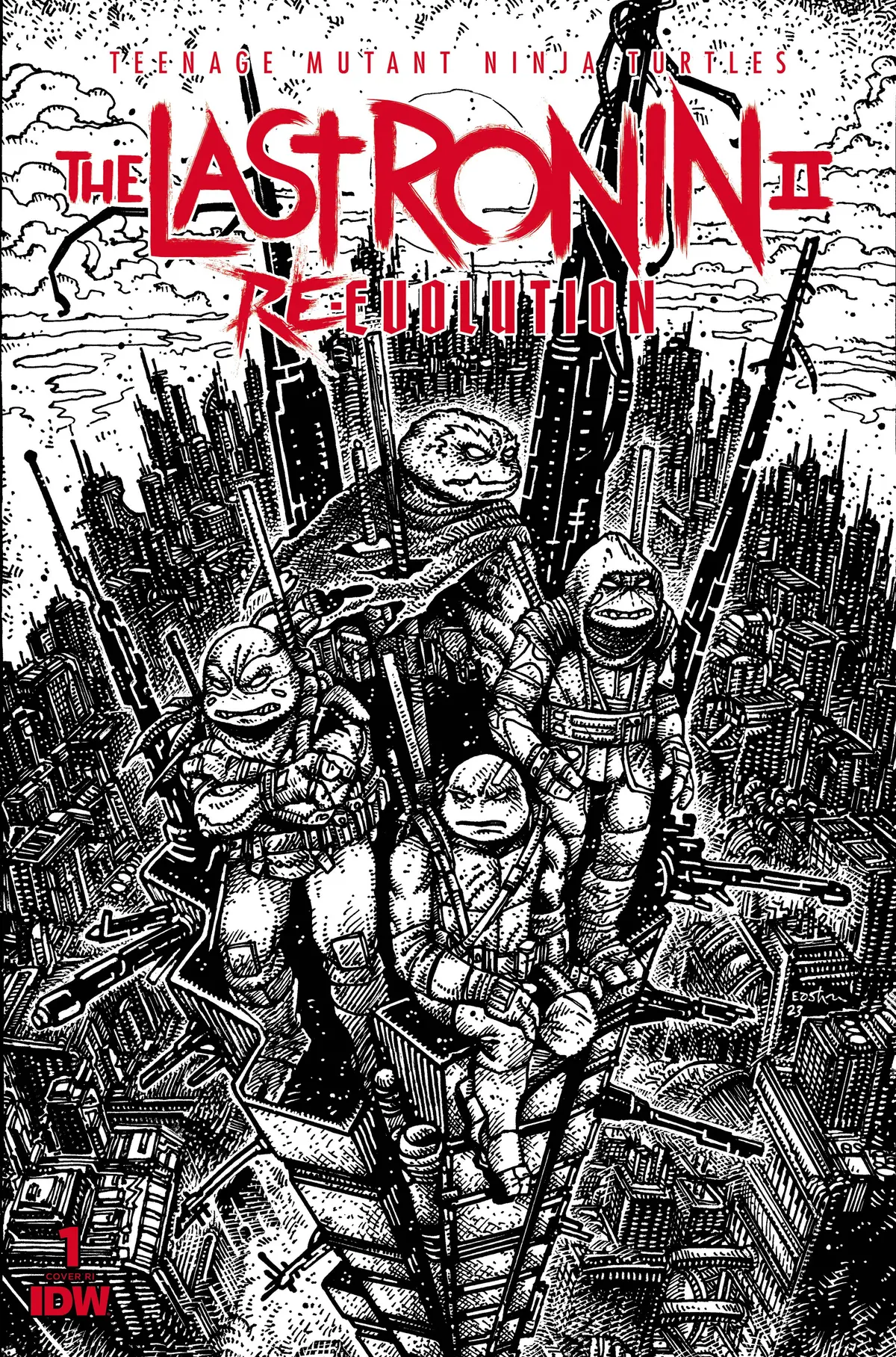 Tmnt The Last Ronin Ii Re Evolution #1 Cvr I 100 Copy Eastman 1