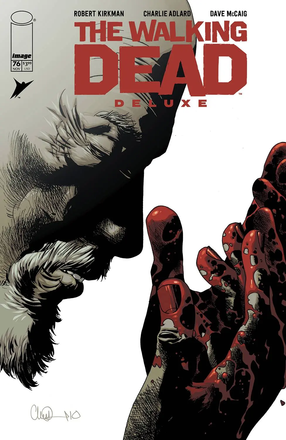Walking Dead Dlx #76 Cvr B Adlard & Mccaig 1