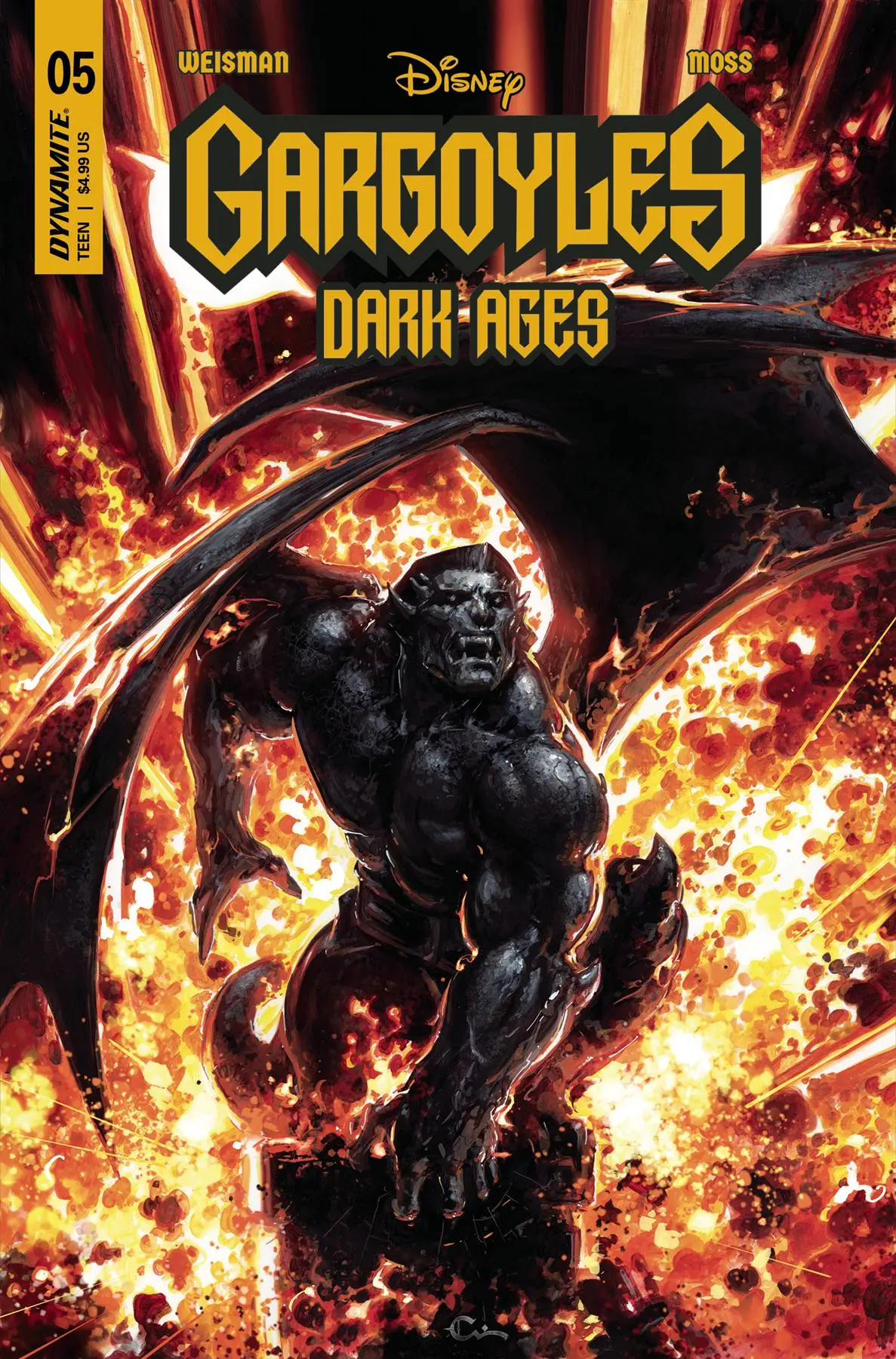 Gargoyles Dark Ages #5 Cvr A Crain 1
