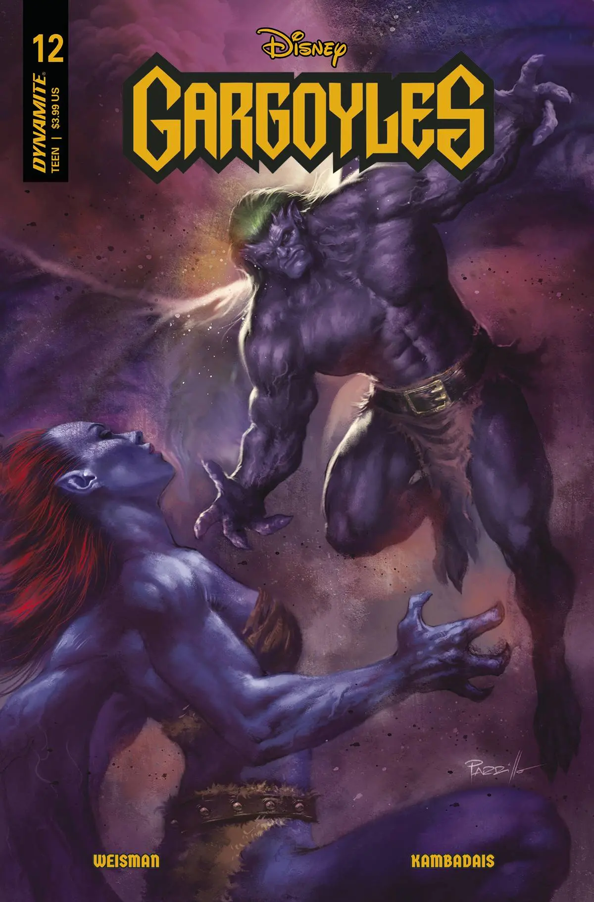 Gargoyles #12 Cvr B Parrillo 1