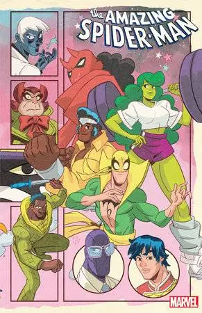 Amazing Spider-Man #40 Sean Galloway Saturday Morning Connecting Variant 1