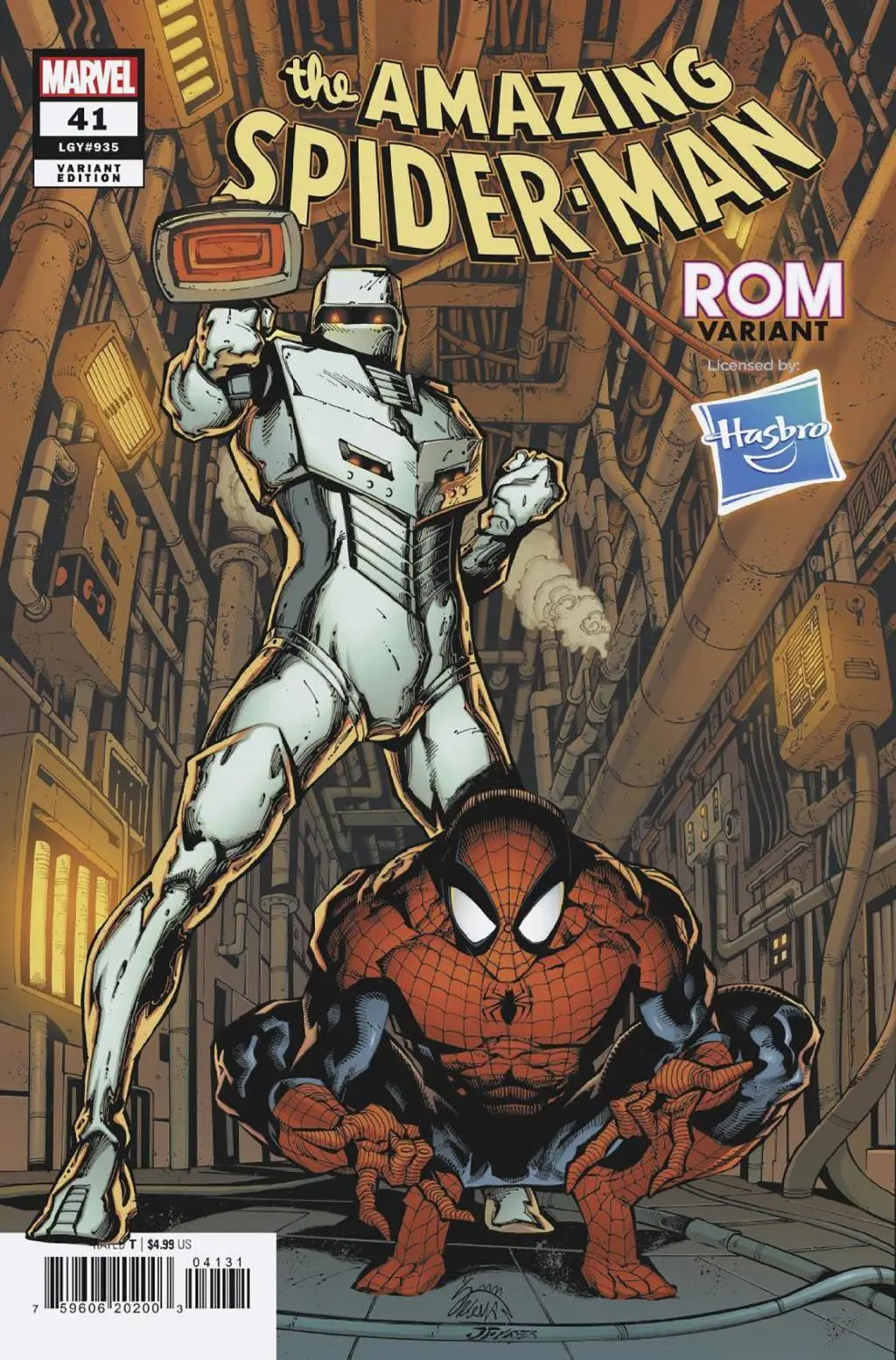 Amazing Spider-Man #41 Ryan Stegman Rom Var 1