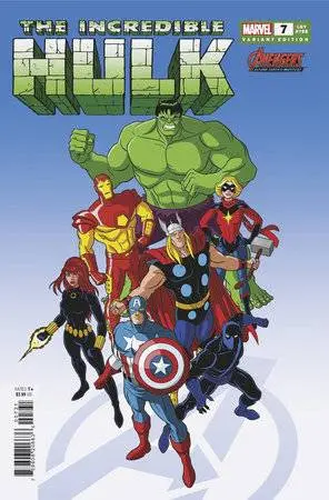Incredible Hulk #7 Tim Levins Avengers 60Th Variant 1