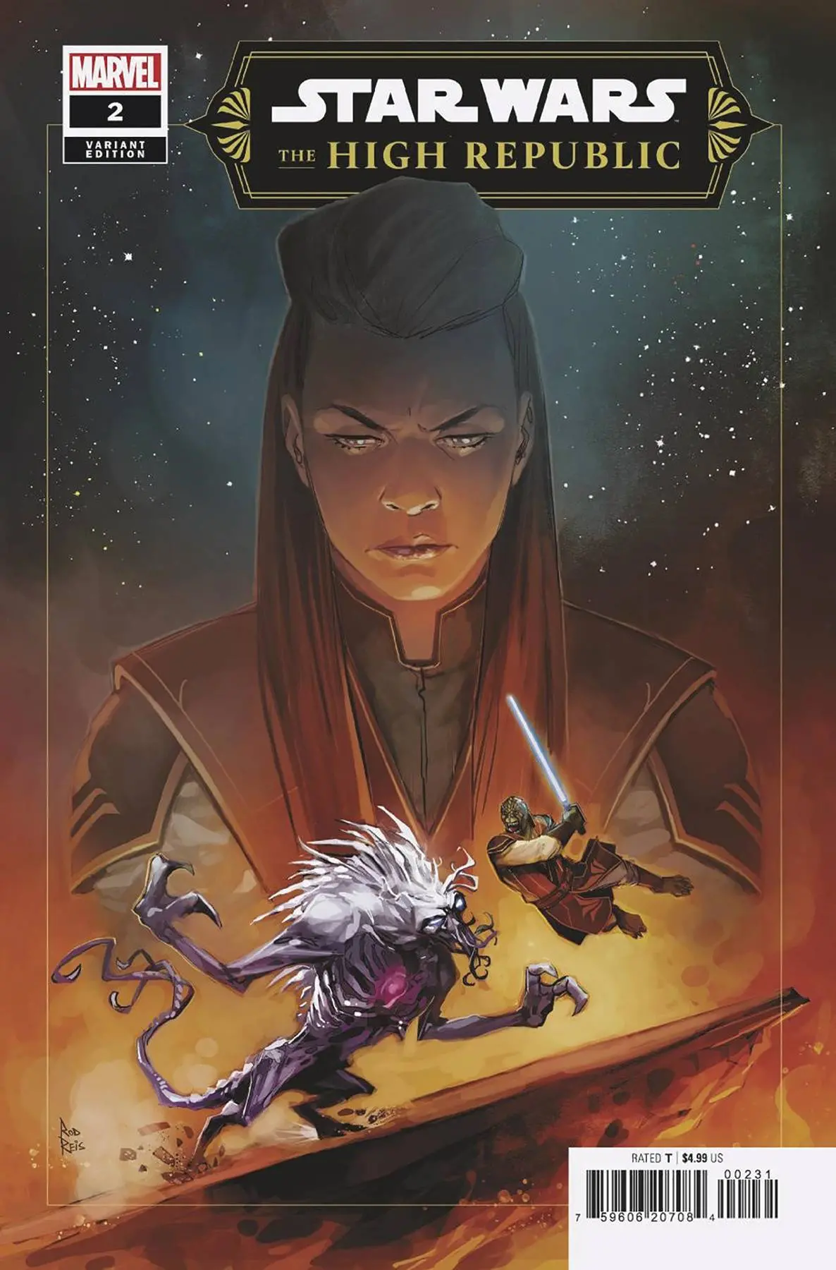 Star Wars High Republic #2 Rod Reis Variant 1