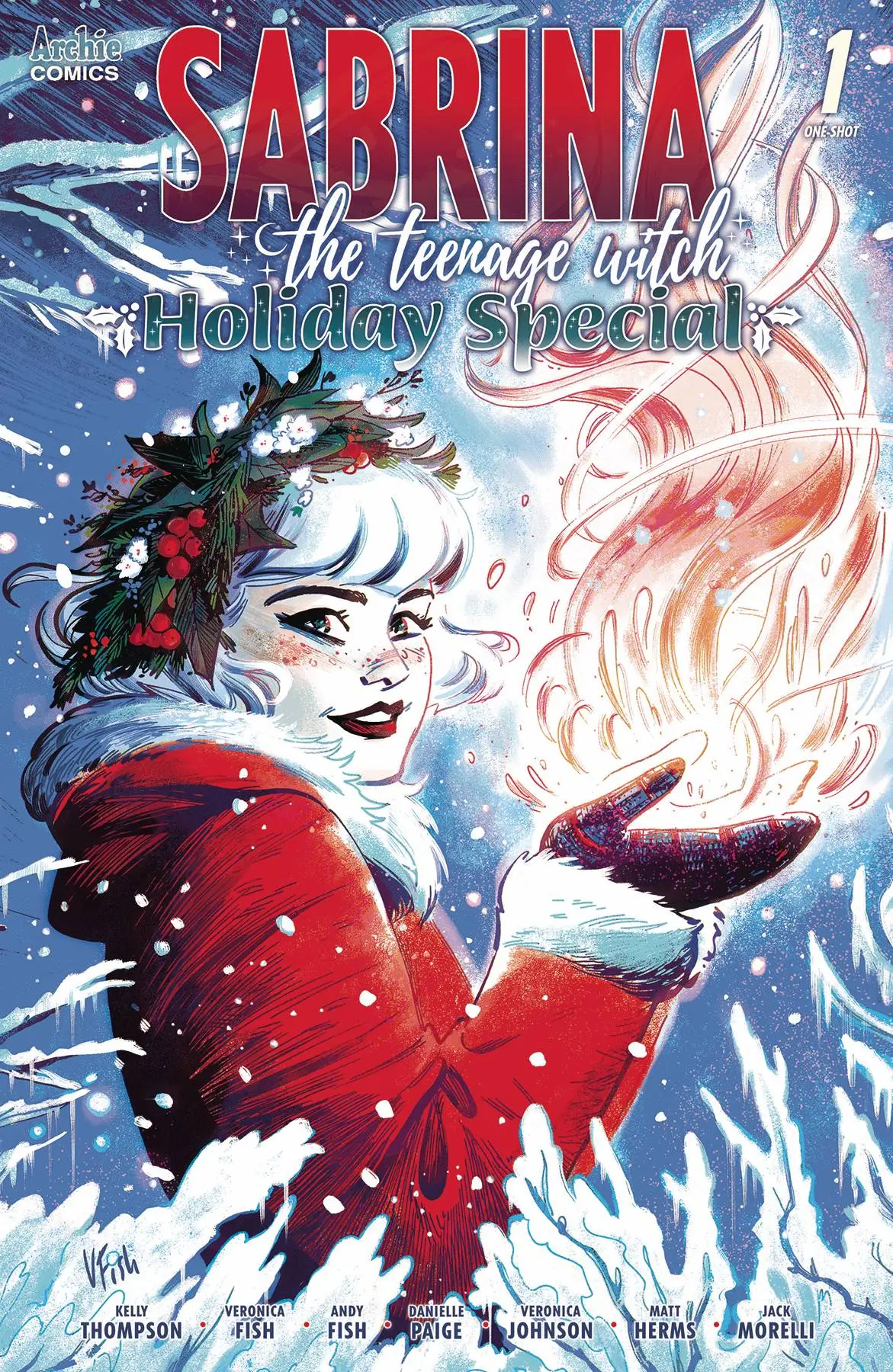 Sabrina Teenage Witch Holiday Special Cvr A Fish 1