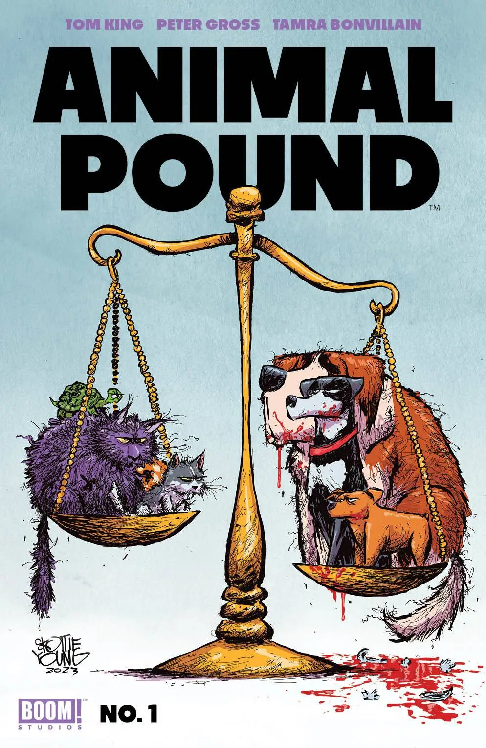 Animal Pound #1 (Of 4) Cvr G Foc Reveal Var (Mr) 1