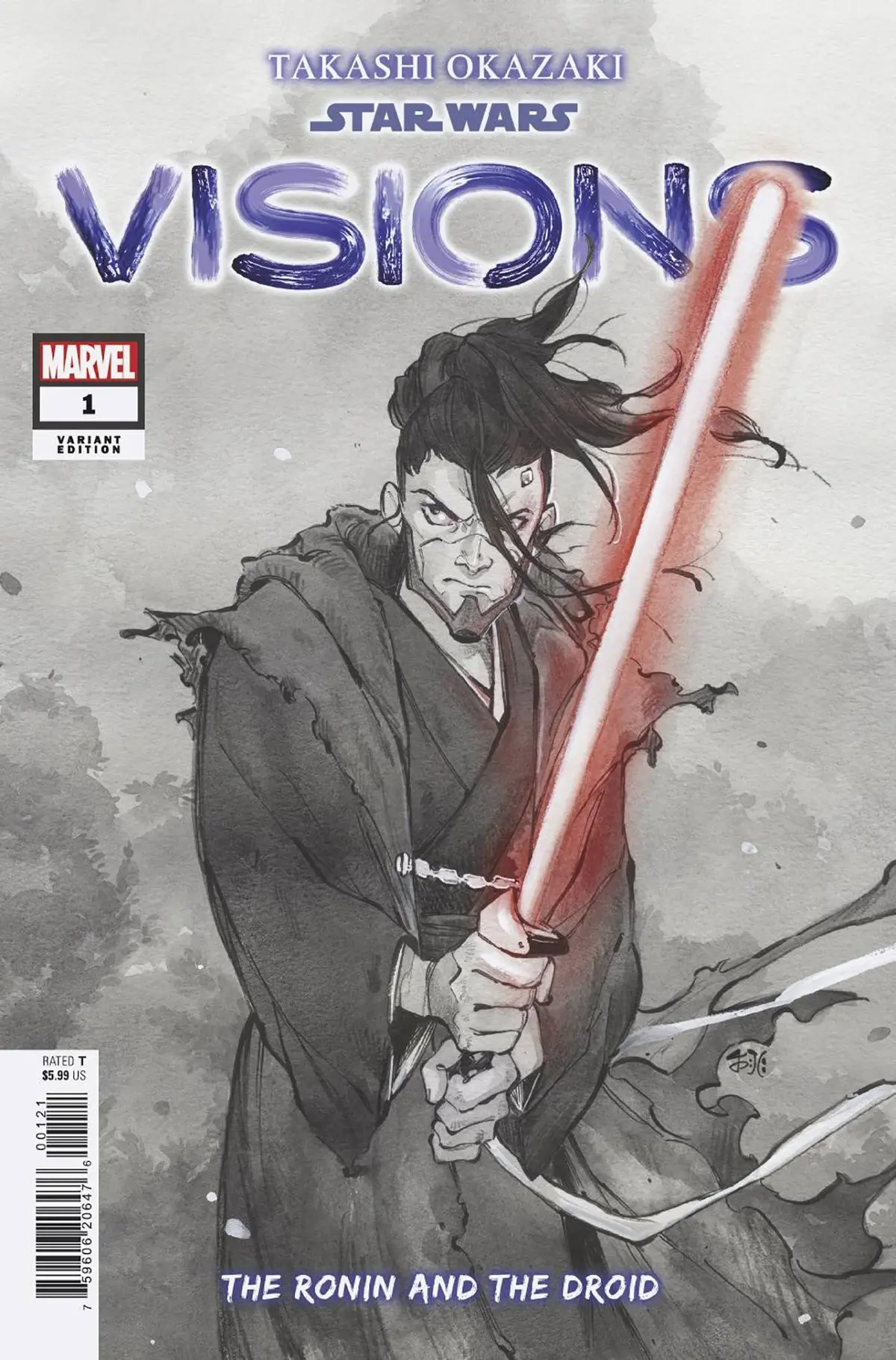 Star Wars Visions Takashi Okazaki #1 Peach Momoko Variant 1