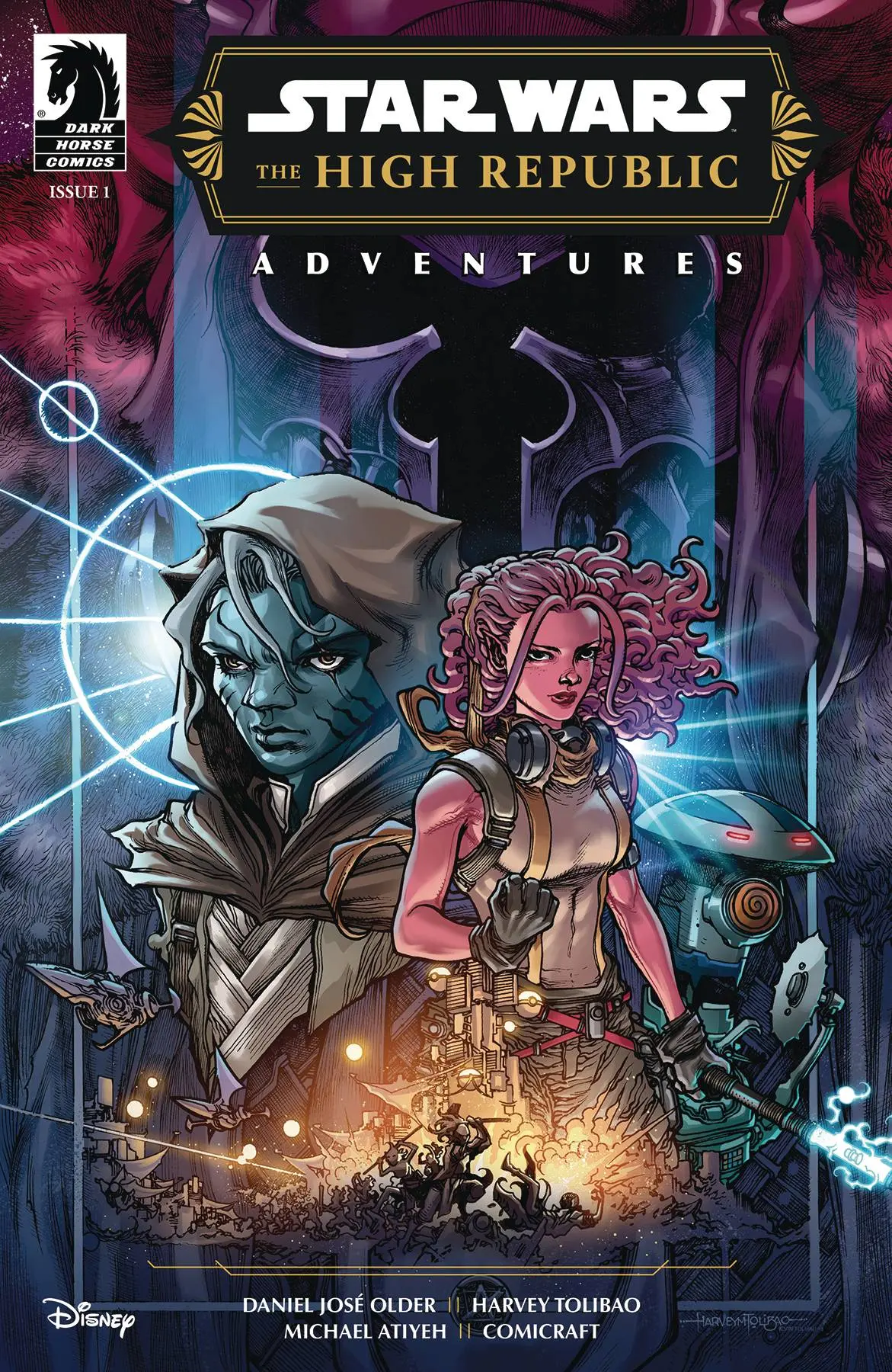 Star Wars High Republic Adventures Phase Iii #1 Cvr A Toliba 1