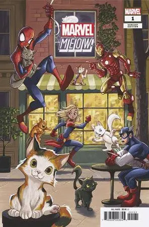 Marvel Meow #1 Chrissie Zullo Variant 1