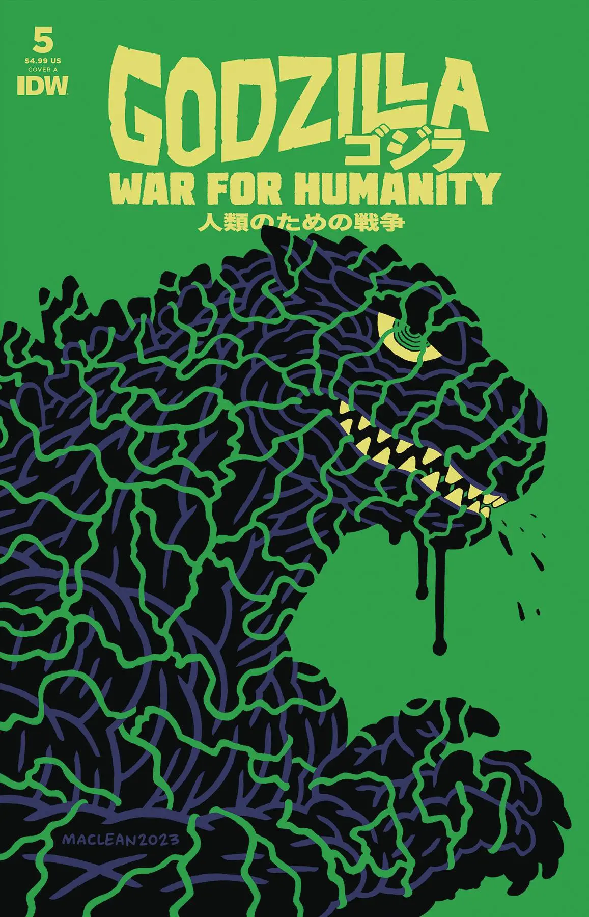 Godzilla War For Humanity #5 Cvr A Maclean 1