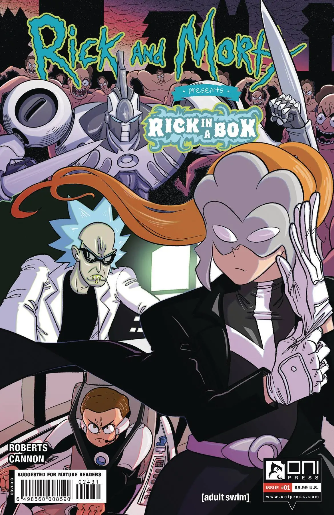 Rick And Morty Presents Rick In A Box #1 (One Shot) Cvr B Jeyodin Manga Var (Mr) 1