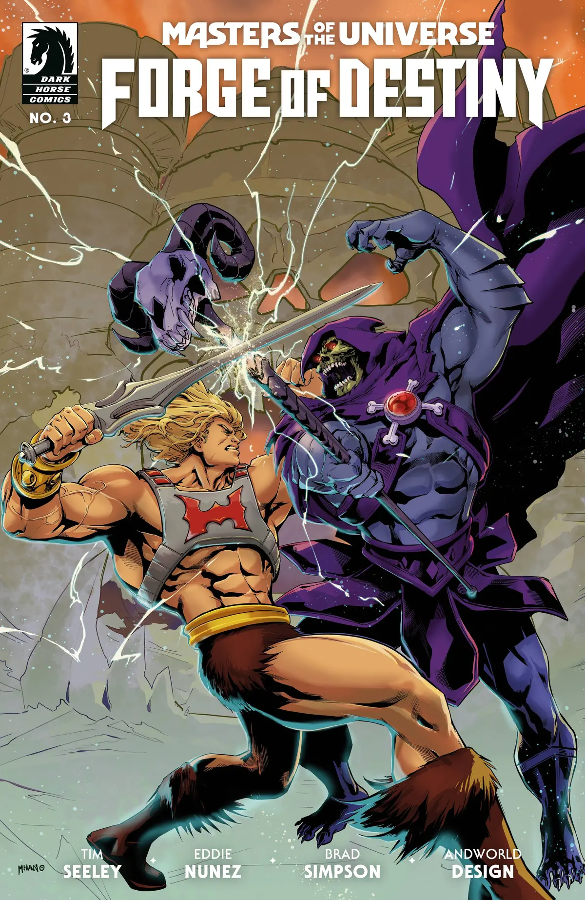 Masters Of Universe Forge Of Destiny #3 Cvr B Mhan 1