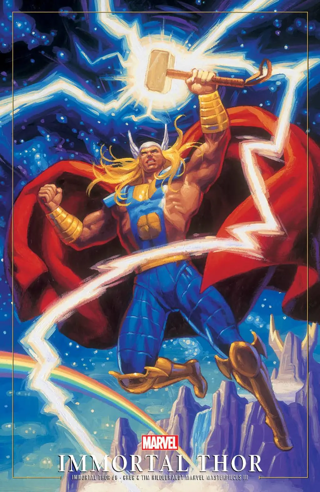 Immortal Thor #6 Greg And Tim Hildebrandt Thor Marvel Masterpieces Iii Variant 1
