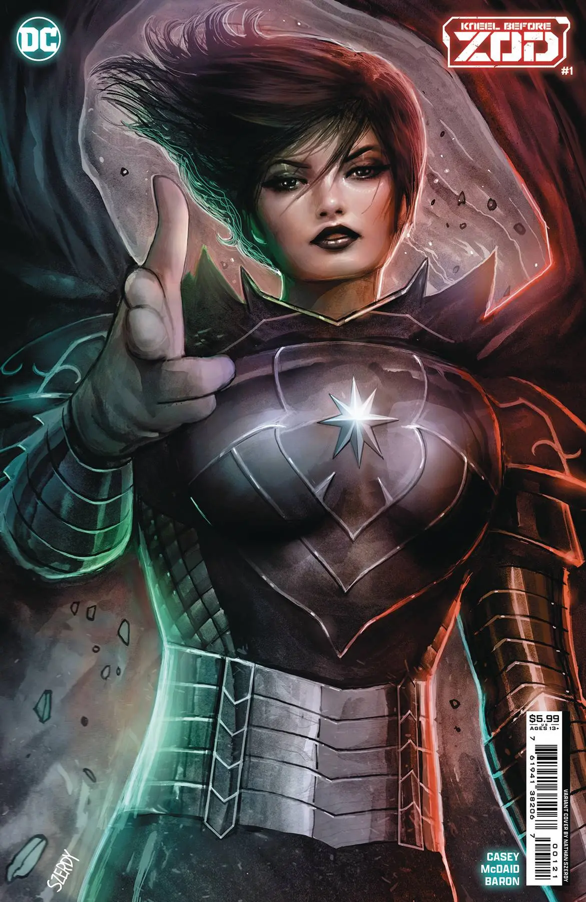 Kneel Before Zod #1 (Of 12) Cvr B Nathan Szerdy Csv 1